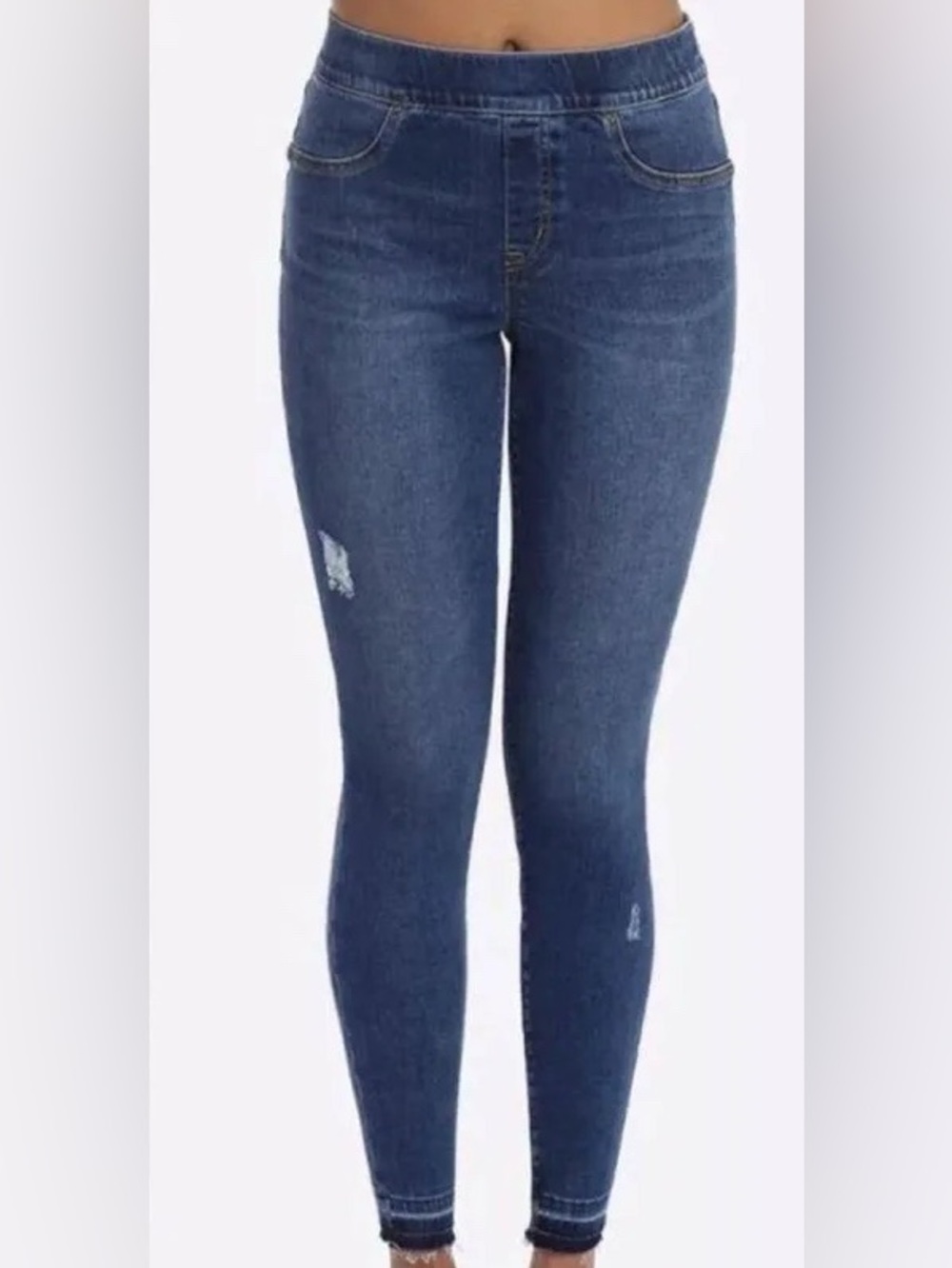 Spanx Distressed Skinny Jeans